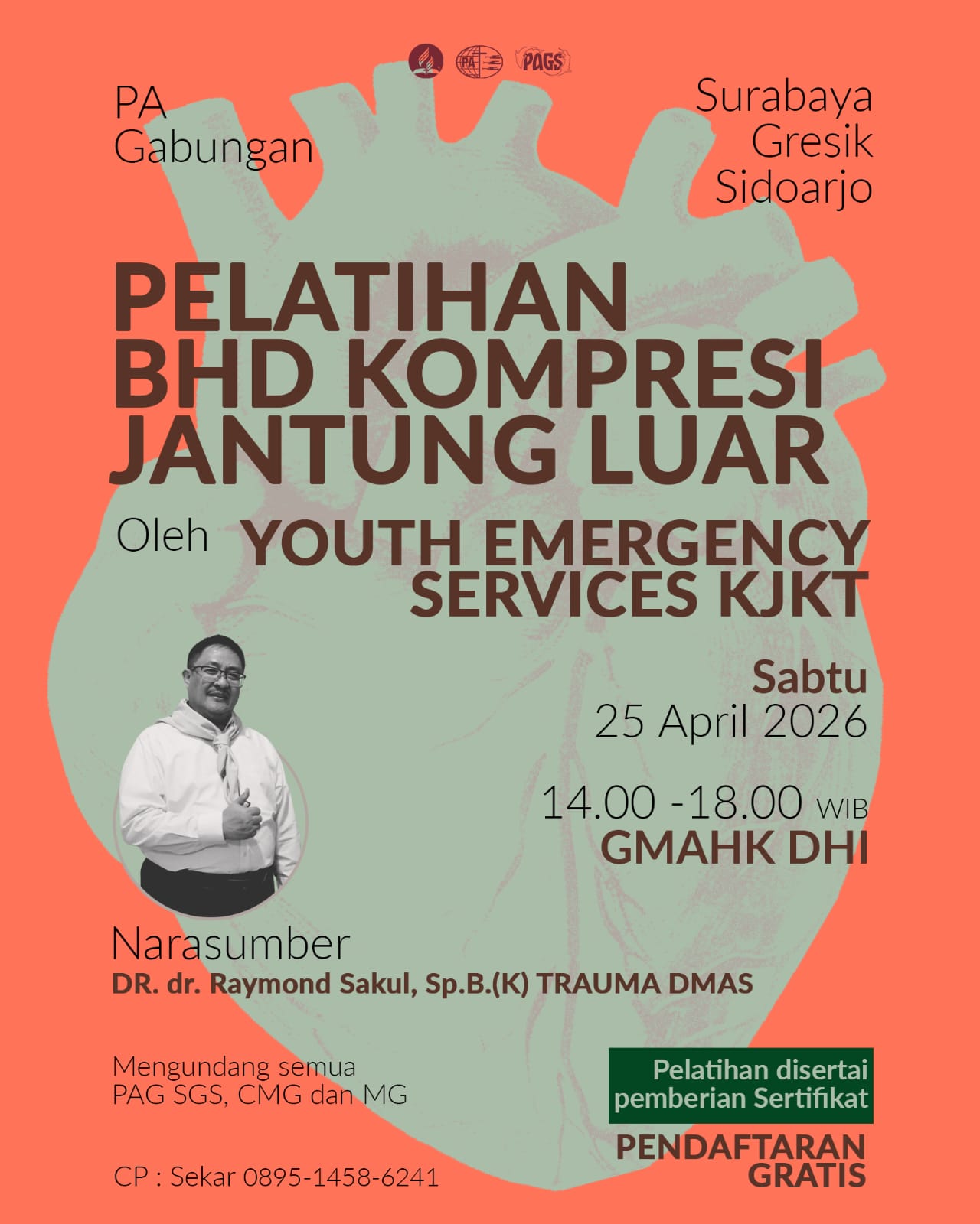 Pelatihan BHD Kompresi Jantung Luar